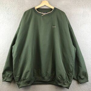 Big Dogs Pullover Windbreaker Jacket Olive Green Size 2X